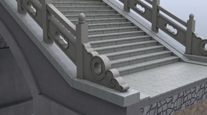 小拱桥拆除动画——三维动画乌托邦动画